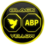 Logo of Flat Black and Yellow IconPack android Application 